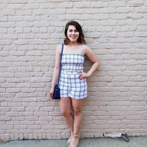 Plaid tank top *top only*